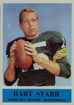 1964 Philadelphia #79 - Bart Starr - Green Bay Packers