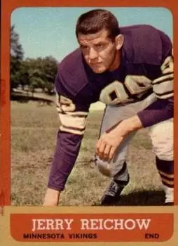 1963 Topps #101 - Jerry Reichow - Minnesota Vikings