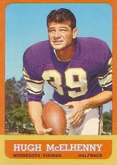 1963 Topps #103 - Hugh McElhenny - Minnesota Vikings