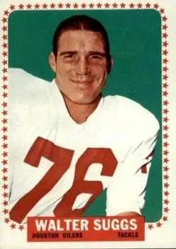 1964 Topps #84 - Walter Suggs - Houston Oilers