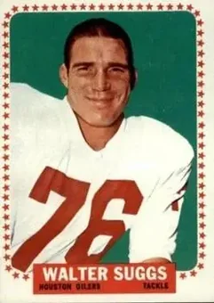 1964 Topps #84 - Walter Suggs - Houston Oilers