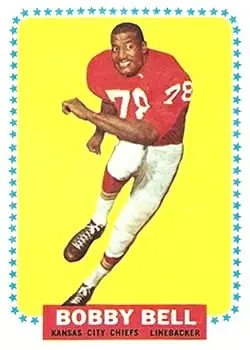 1964 Topps #90 - Bobby Bell - Kansas City Chiefs