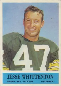 1964 Philadelphia #81 - Jesse Whittenton - Green Bay Packers - Front 1964 Philadelphia #81 - Jesse Whittenton - Green Bay Packers - Front