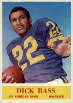 1964 Philadelphia #87 - Dick Bass - Los Angeles Rams