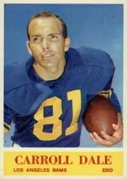1964 Philadelphia #88 - Carroll Dale - Los Angeles Rams