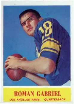 1964 Philadelphia #89 - Roman Gabriel - Los Angeles Rams