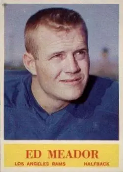 1964 Philadelphia #90 - Ed Meador - Los Angeles Rams - Front