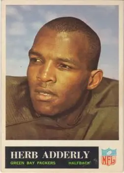 1965 Philadelphia #72 - Herb Adderley - Green Bay Packers