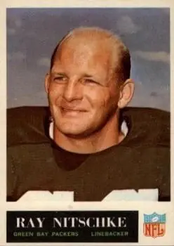 1965 Philadelphia #79 - Ray Nitschke - Green Bay Packers