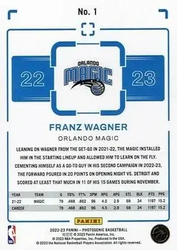 Back of Franz Wagner