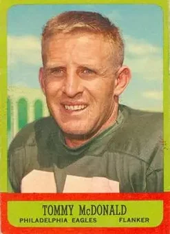 1963 Topps #112 - Tom McDonald - Philadelphia Eagles