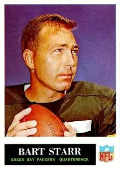 1965 Philadelphia #81 - Bart Starr - Green Bay Packers