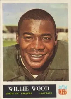 1965 Philadelphia #83 - Willie Wood - Green Bay Packers