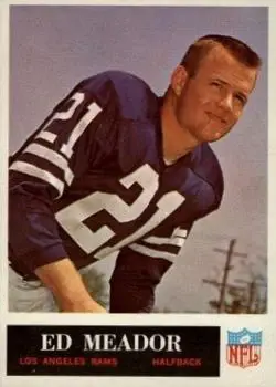 1965 Philadelphia #92 - Ed Meador - Los Angeles Rams