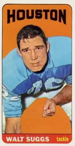 1965 Topps #84 - Walter Suggs - Houston Oilers