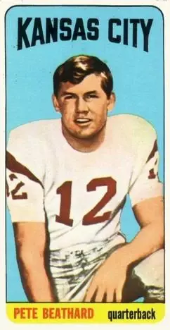 1965 Topps #90 - Pete Beathard - Kansas City Chiefs