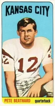 1965 Topps #90 - Pete Beathard - Kansas City Chiefs