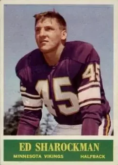 1964 Philadelphia #108 - Ed Sharockman - Minnesota Vikings