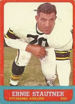 1963 Topps #129 - Ernie Stautner - Pittsburgh Steelers