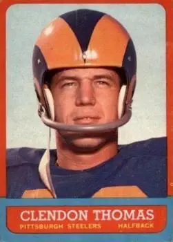 1963 Topps #131 - Clendon Thomas - Pittsburgh Steelers