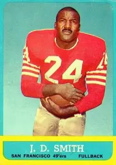 1963 Topps #135 - J.D. Smith - San Francisco 49ers