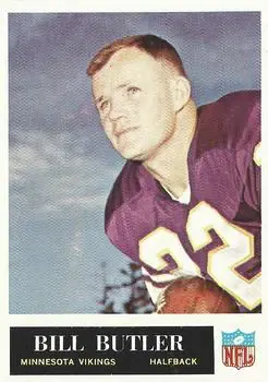 1965 Philadelphia #103 - Bill Butler - Minnesota Vikings