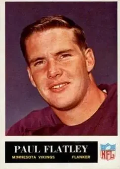 1965 Philadelphia #106 - Paul Flatley - Minnesota Vikings