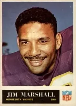 1965 Philadelphia #107 - Jim Marshall - Minnesota Vikings