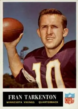 1965 Philadelphia #110 - Fran Tarkenton - Minnesota Vikings