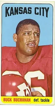 1965 Topps #94 - Buck Buchanan - Kansas City Chiefs