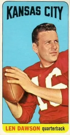 1965 Topps #99 - Len Dawson - Kansas City Chiefs