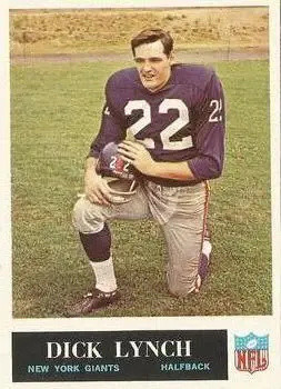1965 Philadelphia #119 - Dick Lynch - New York Giants