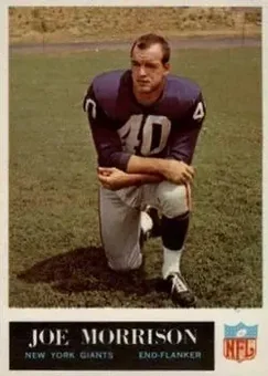 1965 Philadelphia #120 - Joe Morrison - New York Giants