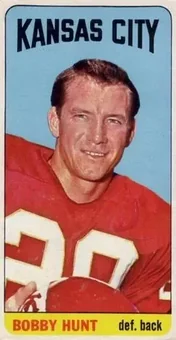 1965 Topps #104 - Bobby Hunt - Kansas City Chiefs 1965 Topps #104 - Bobby Hunt - Kansas City Chiefs
