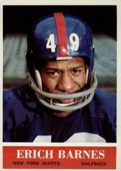 1964 Philadelphia #113 - Erich Barnes - New York Giants 1964 Philadelphia #113 - Erich Barnes - New York Giants