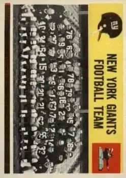 1964 Philadelphia #125 - Card #125 - New York Giants - Front