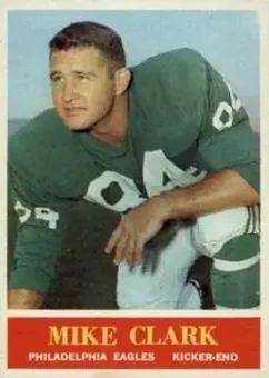 1964 Philadelphia #130 - Mike Clark - Philadelphia Eagles
