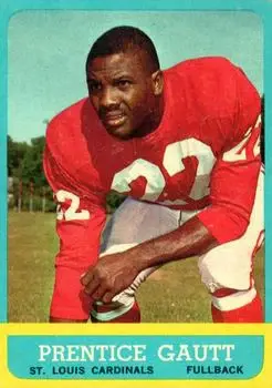 1963 Topps #150 - Prentice Gautt - St. Louis Cardinals