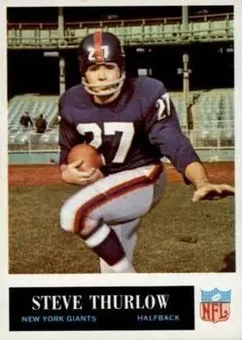 1965 Philadelphia #123 - Steve Thurlow - New York Giants