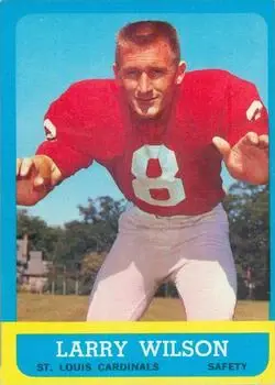 1963 Topps #155 - Larry Wilson - St. Louis Cardinals