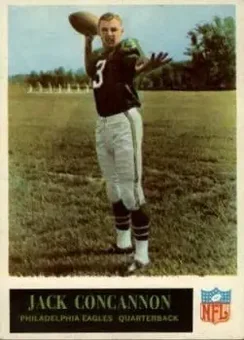 1965 Philadelphia #131 - Jack Concannon - Philadelphia Eagles