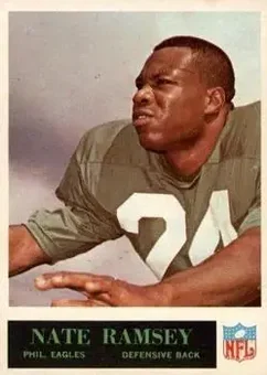 1965 Philadelphia #136 - Nate Ramsey - Philadelphia Eagles