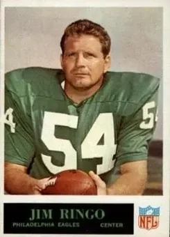 1965 Philadelphia #138 - Jim Ringo - Philadelphia Eagles