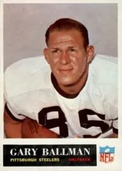 1965 Philadelphia #143 - Gary Ballman - Pittsburgh Steelers 1965 Philadelphia #143 - Gary Ballman - Pittsburgh Steelers