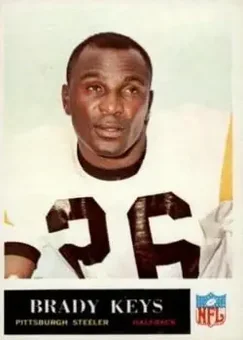 1965 Philadelphia #148 - Brady Keys - Pittsburgh Steelers