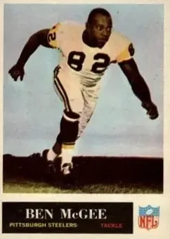 1965 Philadelphia #150 - Ben McGee - Pittsburgh Steelers