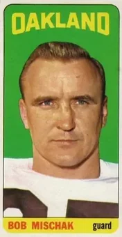 1965 Topps #144 - Bob Mischak - Oakland Raiders