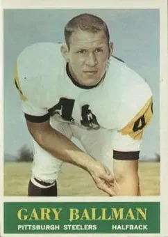 1964 Philadelphia #141 - Gary Ballman - Pittsburgh Steelers 1964 Philadelphia #141 - Gary Ballman - Pittsburgh Steelers