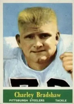 1964 Philadelphia #142 - Charley Bradshaw - Pittsburgh Steelers