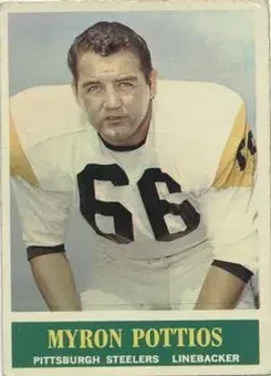 1964 Philadelphia #149 - Myron Pottios - Pittsburgh Steelers